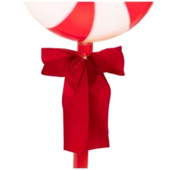 Northlight Lighted Peppermint Candy Christmas Outdoor Pathway Markers -16" - Set Of 3 -Northlight GUEST 02bb8ad8 2245 423a bddf f4add182f2ee