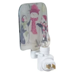 Northlight 4" Snowman And Penguins Glass Christmas Night Light 7 Northlight 4" Snowman And Penguins Glass Christmas Night Light -Northlight GUEST 080521c3 ebb1 44f2 96bf 18574e337758