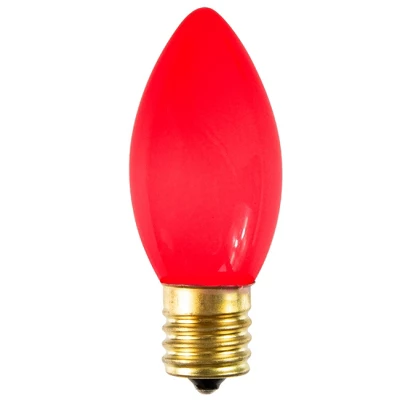 Northlight Pack Of 25 C9 Multi-Color Opaque Christmas Replacement Bulbs 8 Northlight Pack Of 25 C9 Multi-Color Opaque Christmas Replacement Bulbs - Image 6