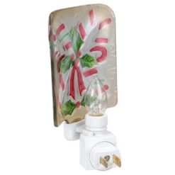 Northlight 6" White And Red Candy Canes Glass Christmas Night Light -Northlight GUEST 0b27d63d 1727 47f7 a124 c7f93d856a9d