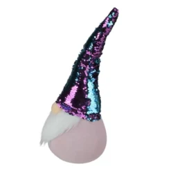 Northlight Gnome With Flip Sequin Hat Christmas Decoration - 17.5" - Purple And Blue -Northlight GUEST 0bbbd822 d059 4497 98e1 b165bb46b056