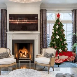 Northlight Lighted Musical Snowing Artificial Christmas Tree - 6' - White LED Lights 10 Northlight Lighted Musical Snowing Artificial Christmas Tree - 6' - White LED Lights -Northlight GUEST 0e9dee21 8ec3 4390 811e 83d12351c411