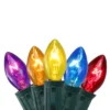 Northlight Pack Of 25 Transparent C7 Multi-Color Christmas Replacement Bulbs -Northlight GUEST 10684390 7cbd 4fa5 b4af 81e311eaef63