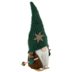 Northlight Skiing Gnome With Snowflake Knitted Hat Christmas Decoration - 12.5" -Northlight GUEST 14d6cf61 65a5 49d9 b064 82fe768a9656