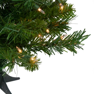 Northlight Pre-Lit Medium Royal Pine Artificial Christmas Tree - 2' - Clear Lights 6 Northlight Pre-Lit Medium Royal Pine Artificial Christmas Tree - 2' - Clear Lights - Image 4