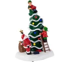 Northlight LED Lighted Animated And Musical Santa's Helpers Christmas Decoration - 12" -Northlight GUEST 1ea22475 19ec 4fde 8f7a c213c0efcdec