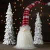 Northlight Plaid Hat Santa Claus Gnome Christmas Decoration - 29.5" - Red And White -Northlight GUEST 212e2bdb 9464 4bb8 b99b 5052d8a9dd83