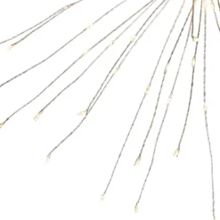 Northlight 20" LED Lighted Firework Green Branch Christmas Decoration - Warm White And Red Lights -Northlight GUEST 25739aab 3d5d 4129 af28 6317980d4d06