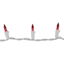Northlight Mini Incandescent Christmas Lights - Red - 10' White Wire - 50ct 8 Northlight Mini Incandescent Christmas Lights - Red - 10' White Wire - 50ct -Northlight GUEST 2da5a59d a595 4930 b028 79bf8bfd2ddc