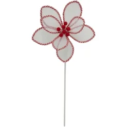 Northlight 22" Candy Cane Poinsettia Christmas Stem Spray 9 Northlight 22" Candy Cane Poinsettia Christmas Stem Spray -Northlight GUEST 2fda9669 3831 41f8 883c 1b08dd681c71