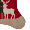 Northlight 20.5-Inch Red And Green Plaid Christmas Stocking With A Pine Tree And Moose 2 Northlight 20.5-Inch Red And Green Plaid Christmas Stocking With A Pine Tree And Moose -Northlight GUEST 380c7a6d feae 4066 9763 998116d469f6