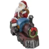 Northlight Santa On A Train Christmas Decoration - 14" -Northlight GUEST 3a490952 c53d 4c66 9106 4292479f31f2