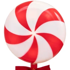 Northlight Lighted Peppermint Candy Christmas Outdoor Pathway Markers -16" - Set Of 3 -Northlight GUEST 3ab73d55 be01 4b4e 837f 2ad588b44752