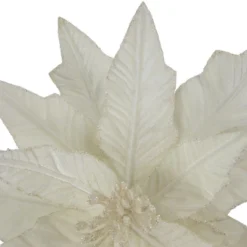 Northlight 24" Cream Glittered Poinsettia Christmas Stem Spray -Northlight GUEST 3cbf2aed fb02 425c bbb0 b8ed3969ebc8