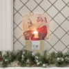 Northlight 6" Norman Rockwell 'A Drum For Tommy' Glass Christmas Night Light