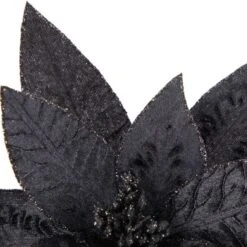 Northlight 25" Black Glittered Poinsettia Christmas Floral Stem Spray 8 Northlight 25" Black Glittered Poinsettia Christmas Floral Stem Spray -Northlight GUEST 3fdb79c9 df83 4e4b ab98 6fce277d5d7e