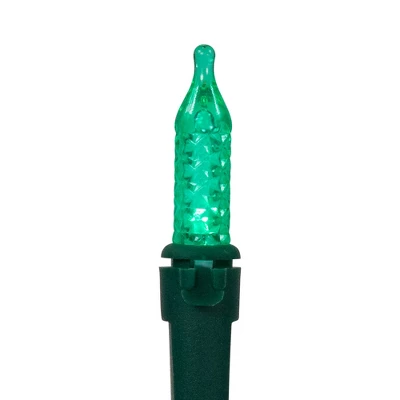 Northlight LED M5 Faceted Christmas Lights - Multicolor - 15.75’ Green Wire - 50ct 10 Northlight LED M5 Faceted Christmas Lights - Multicolor - 15.75’ Green Wire - 50ct - Image 8