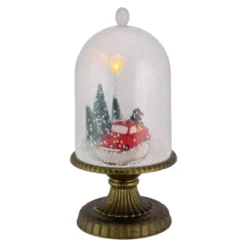 Northlight LED Lighted Snowing Musical Retro Truck Under Cloche Christmas Decoration - 13.5" 7 Northlight LED Lighted Snowing Musical Retro Truck Under Cloche Christmas Decoration - 13.5" -Northlight GUEST 4b67133b f954 4aa7 b0f5 7dfa8ea24344