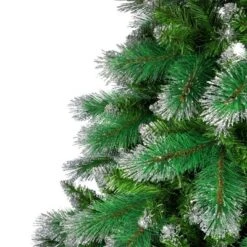 Northlight Two-Tone Spruce Pine Glitter Tip Medium Artificial Christmas Tree - 6' - Unlit -Northlight GUEST 4b957916 3e17 421a a67c 2661db948eb1