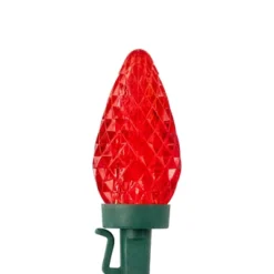 Northlight Patriotic LED C9 Faceted Christmas Lights - Red, White And Blue - 66' Green Wire - 100ct -Northlight GUEST 4c4810bc 66aa 4e6d b7b4 5013563afc79