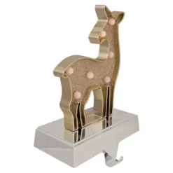 Northlight LED Lighted Reindeer Christmas Stocking Holder - 7.5" - Gold Finish 8 Northlight LED Lighted Reindeer Christmas Stocking Holder - 7.5" - Gold Finish -Northlight GUEST 4e5d261b ffbb 43a6 83f3 c39b7f4a20f9