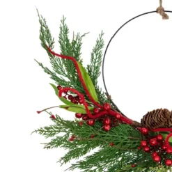 Northlight Real Touch™️ Mixed Greenery And Berries Artificial Christmas Wreath - 18" - Unlit 14 Northlight Real Touch™️ Mixed Greenery And Berries Artificial Christmas Wreath - 18" - Unlit -Northlight GUEST 4ee20fc1 e9ce 4159 a4a4 b286ca829173