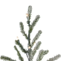 Northlight 5' Prelit Artificial Christmas Tree Flocked Alpine Twig - Warm White Lights -Northlight GUEST 4f1072d4 bef2 4f84 8017 8566f491ad9d