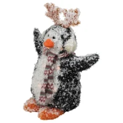 Northlight 22" Lighted Snowy Penguin In Antler Hat Outdoor Christmas Decoration 10 Northlight 22" Lighted Snowy Penguin In Antler Hat Outdoor Christmas Decoration -Northlight GUEST 530cc8a0 0ff3 4cfe b065 356d455309e6