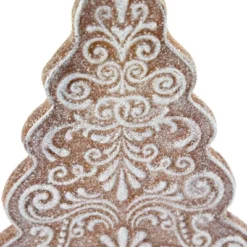 Northlight Glittered Gingerbread Tree Christmas Decoration - 8.25" -Northlight GUEST 59d66b23 0d2a 4d2d 9826 2eddecb1d124
