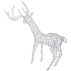 Northlight LED Color Changing Commercial Grade Acrylic Reindeer Outdoor Christmas Decoration - 46.5" -Northlight GUEST 5dffff8c 95d8 40b2 ba9c 077bc07e5c47