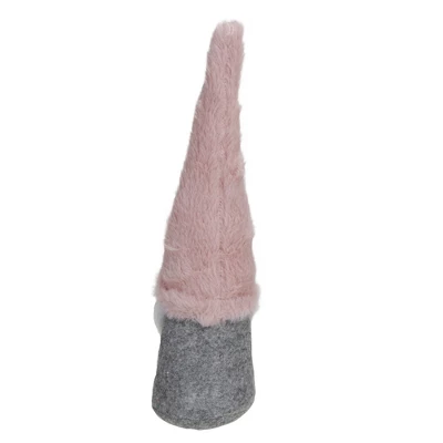 Northlight 11" Pink And Gray Standing Gnome Christmas Decoration 6 Northlight 11" Pink And Gray Standing Gnome Christmas Decoration - Image 4
