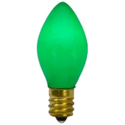 Northlight Pack Of 4 Green Opaque C7 Christmas Replacement Bulbs -Northlight GUEST 63c663d7 5d9e 4690 80d2 ea1abae271eb