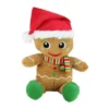 Northlight 11" Brown And Red Plush Sitting Gingerbread Man Christmas Figurine -Northlight GUEST 696d442e 69f0 49dd a370 e9554ace4fe8