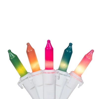 Northlight Mini Pastel Christmas Light Set - Multicolor - 20' White Wire - 100ct 3 Northlight Mini Pastel Christmas Light Set - Multicolor - 20' White Wire - 100ct