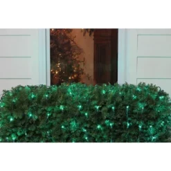 Northlight Net Style LED Tree Trunk Wrap Christmas Lights - 4' X 6' - Green - Green Wire -Northlight GUEST 6e4f4dd6 61ac 4ce6 abe8 2d3926fb708e