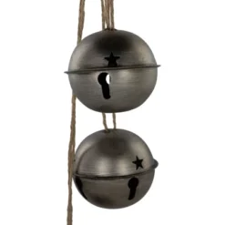 Northlight Jingle Bells With Plaid Bow Christmas Decoration - 20" - Silver 10 Northlight Jingle Bells With Plaid Bow Christmas Decoration - 20" - Silver -Northlight GUEST 74e47bd4 a8a3 49fd 9f7e 5f0495839a37