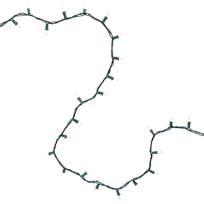 Northlight Incandescent Mini Christmas Lights - Clear - 10' Green Wire - 50ct 8 Northlight Incandescent Mini Christmas Lights - Clear - 10' Green Wire - 50ct - Image 6