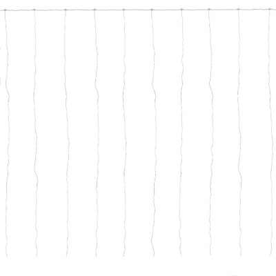 Northlight LED Multi-Function Curtain Christmas Lights - Warm White - 10' Clear Wire - 3000ct 3 Northlight LED Multi-Function Curtain Christmas Lights - Warm White - 10' Clear Wire - 3000ct