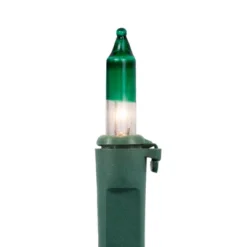 Northlight Mini Christmas Light Set - Clear With Green Tip - 10' Green Wire - 50ct -Northlight GUEST 7a5089d9 2cf0 44f6 b9c6 665ec64d734b 1