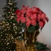 Northlight 20" Dark Pink Artificial Christmas Poinsettia With Gold Wrapped Base 2 Northlight 20" Dark Pink Artificial Christmas Poinsettia With Gold Wrapped Base -Northlight GUEST 7a51c24e 6d28 47bf 9cf4 8eccabe2ba35
