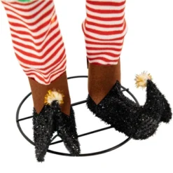 Northlight 34.25" LED Lighted Elf Holding Christmas Lights Outdoor Yard Decoration -Northlight GUEST 7c35c53f dba4 432e b3e8 8e30c539b3e9