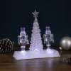 Northlight LED Lighted Icy Crystal Nutcracker And Christmas Tree Decoration - 9" - White Lights 2 Northlight LED Lighted Icy Crystal Nutcracker And Christmas Tree Decoration - 9" - White Lights -Northlight GUEST 7e7a0617 5f78 4ec3 bc28 e32e8c9ac1ce