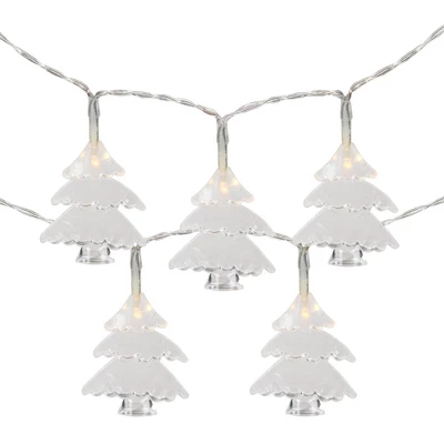 Northlight Battery Operated Christmas Tree Light Set - Warm White LED - 3' Clear Wire - 10ct 3 Northlight Battery Operated Christmas Tree Light Set - Warm White LED - 3' Clear Wire - 10ct
