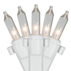 Northlight 2' X 8' Clear Mini Net Style Column Christmas Lights, White Wire -Northlight GUEST 7ff87403 8c1f 4fb8 88b2 35b5a83f9bcb