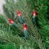 Northlight LED Mini Christmas Lights - Red - 33' Green Wire - 100ct -Northlight GUEST 81a44d93 cc7c 444f b57e 393f3d9c781a