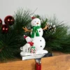 Northlight 6" Snowman And Puppy Christmas Stocking Holder -Northlight GUEST 8427f3ad f7e1 4dce 80c2 188477239dd6