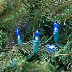 Northlight LED Mini Christmas Lights - Blue - 33' Green Wire - 100ct 10 Northlight LED Mini Christmas Lights - Blue - 33' Green Wire - 100ct -Northlight GUEST 87a22a1a 034b 4a4a 8834 4892a76429f8