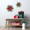 Northlight 14" Small Green And Red Metal Poinsettia Christmas Wall Hanging 2 Northlight 14" Small Green And Red Metal Poinsettia Christmas Wall Hanging -Northlight GUEST 8a5c30d3 2848 45d2 8d68 3fd06614ee50
