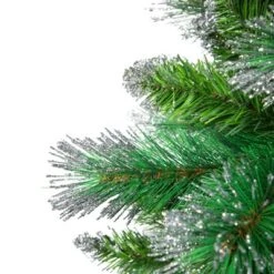 Northlight Two-Tone Spruce Pine Glitter Tip Medium Artificial Christmas Tree - 6' - Unlit -Northlight GUEST 8bdb0617 2d34 4ec2 9932 eaa64e42e5ce