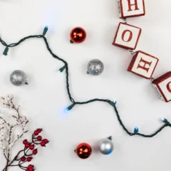 Northlight 50ct Blue And White LED Wide Angle Mini Christmas Lights, 16.25ft Green Wire -Northlight GUEST 8e328620 07a6 4e36 aa94 45456f51796f